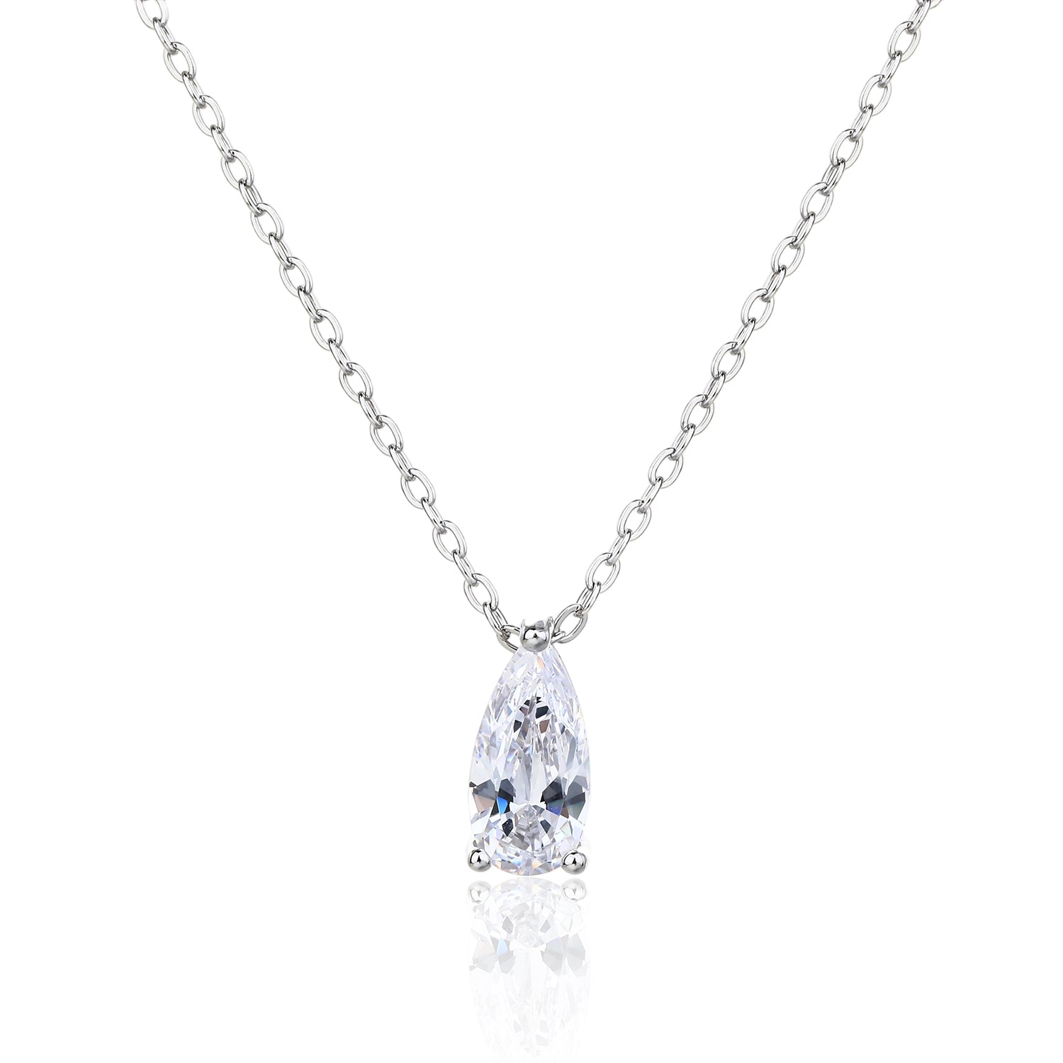 שרשרת יהלום מוניק כסף