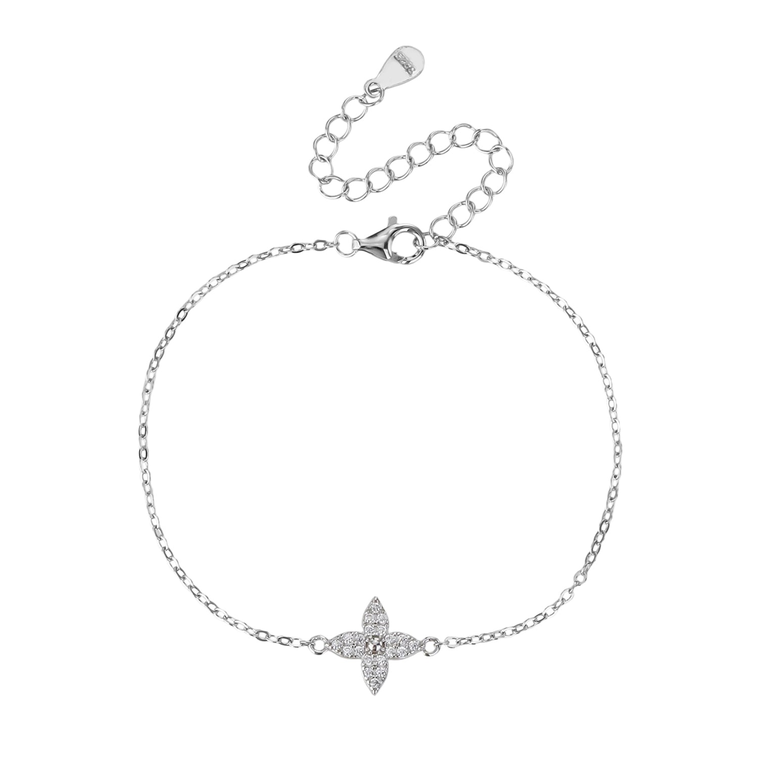 צמיד קליף כסף