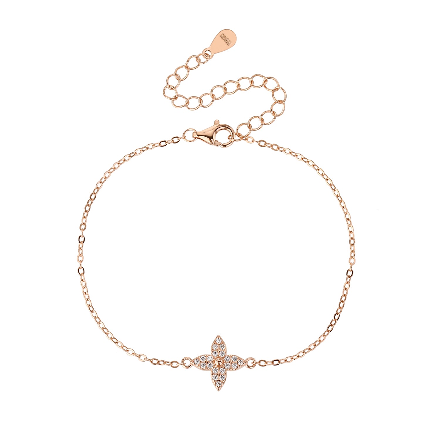 צמיד קליף רוז גולד