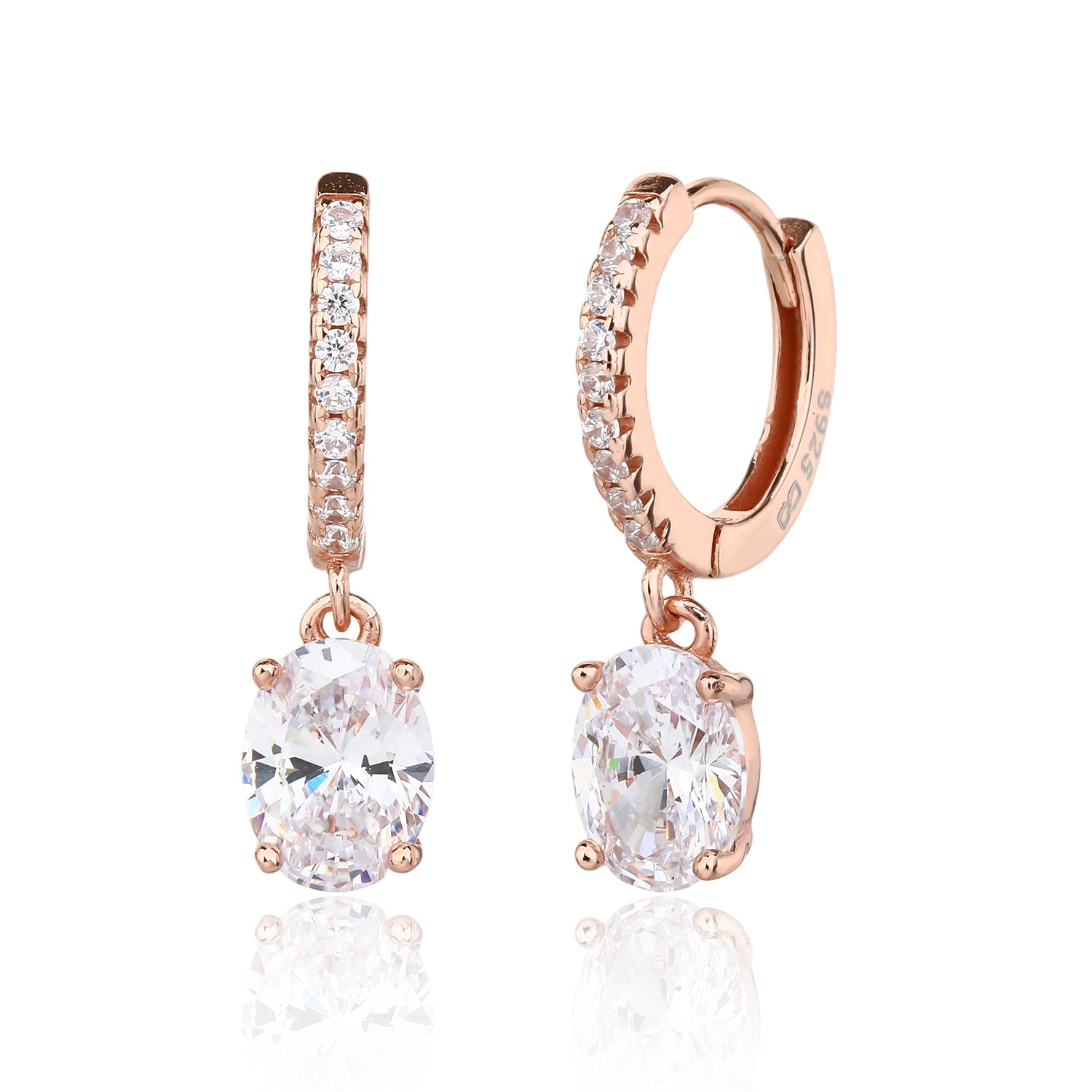 עגיל אור רוז גולד