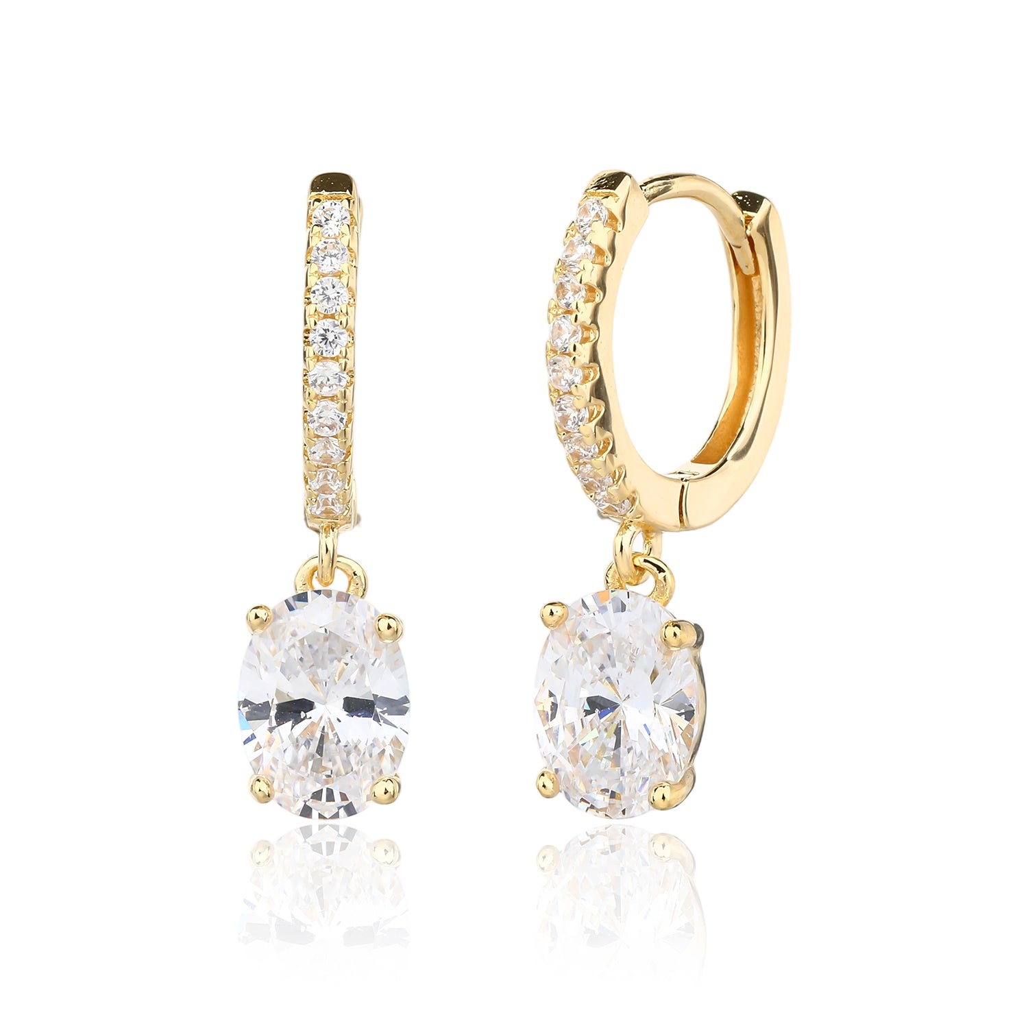 עגיל אור ציפוי זהב 14K