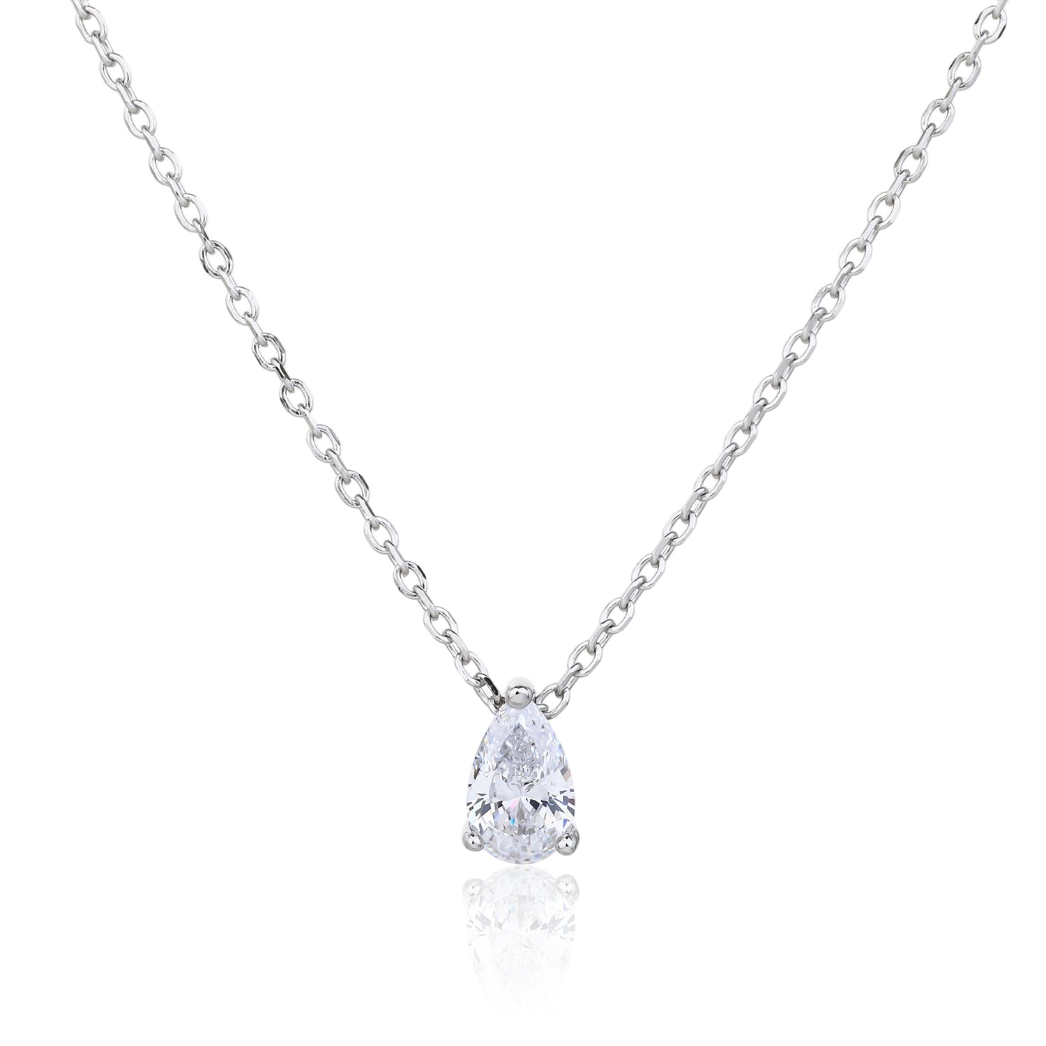 שרשרת טיפה כסף