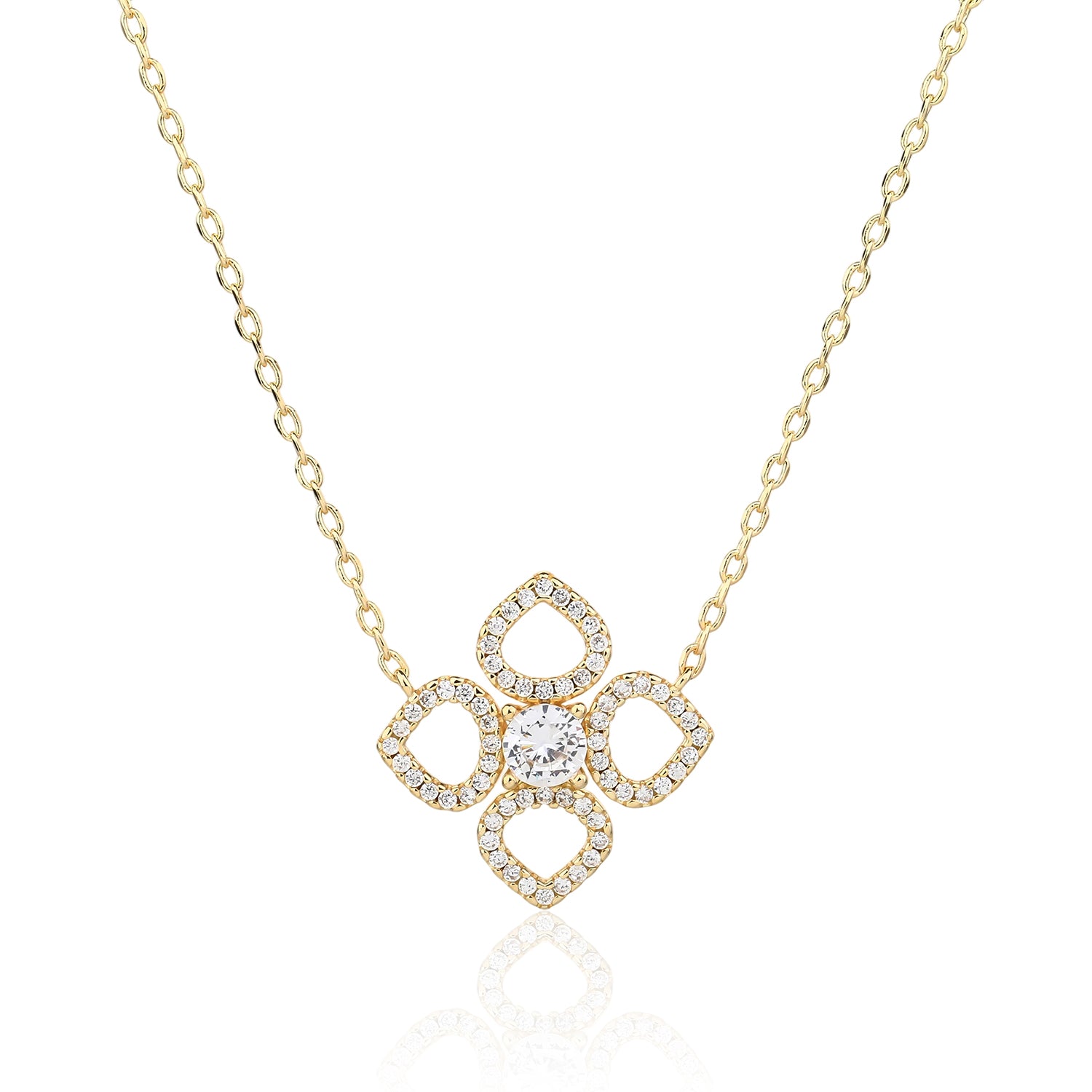 שרשרת מימי ציפוי זהב 14K