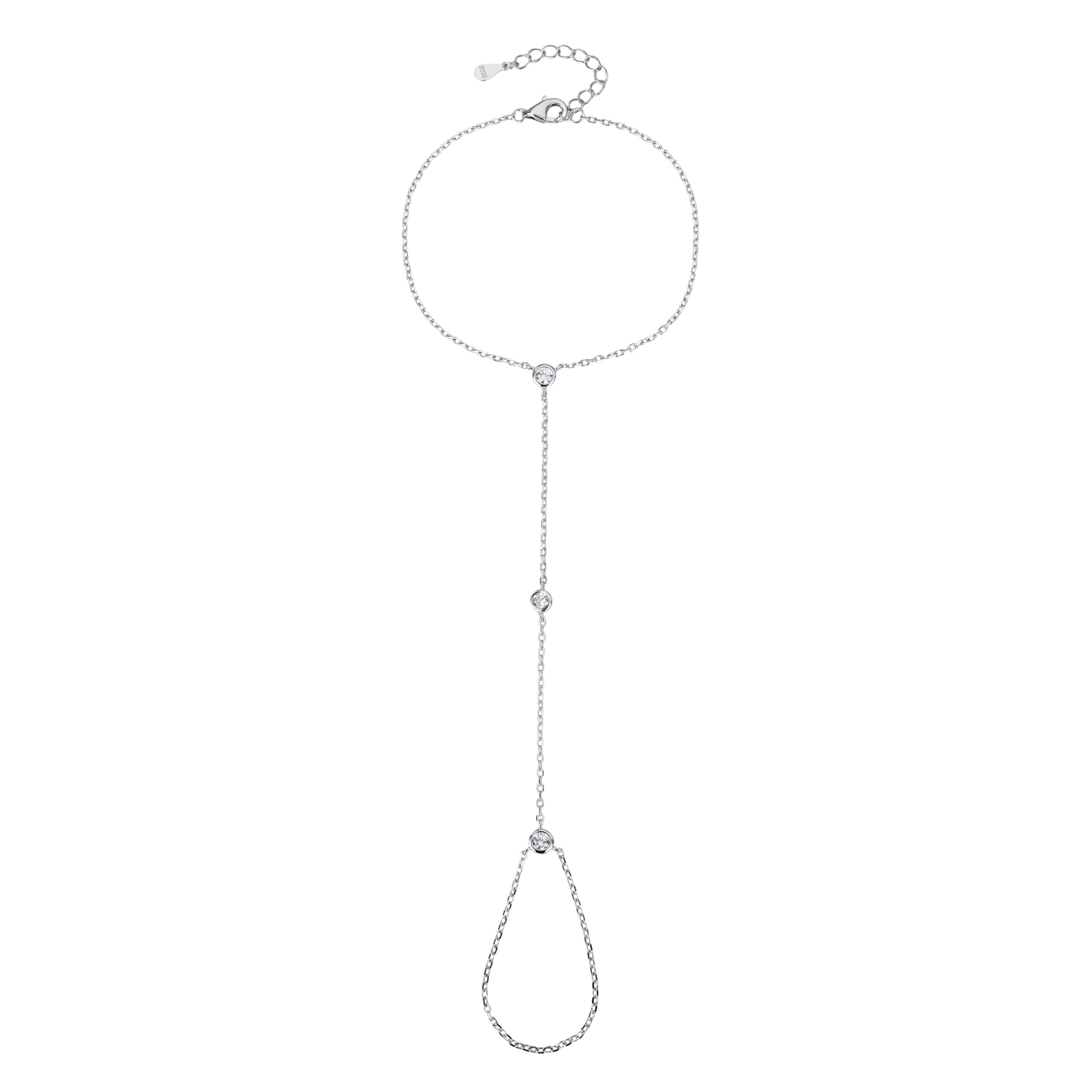 צמיד טבעת ביני כסף