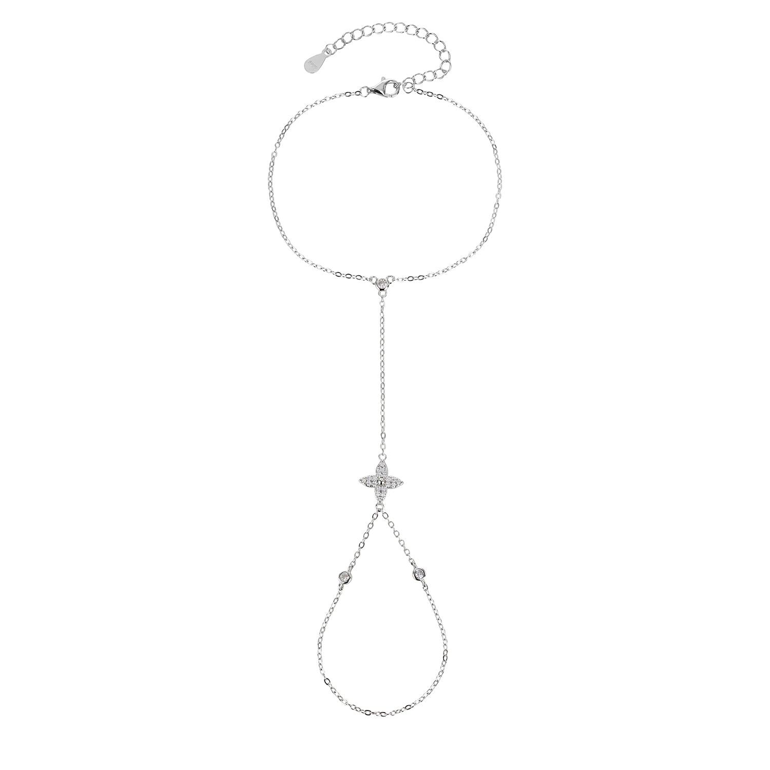 צמיד טבעת קליף כסף