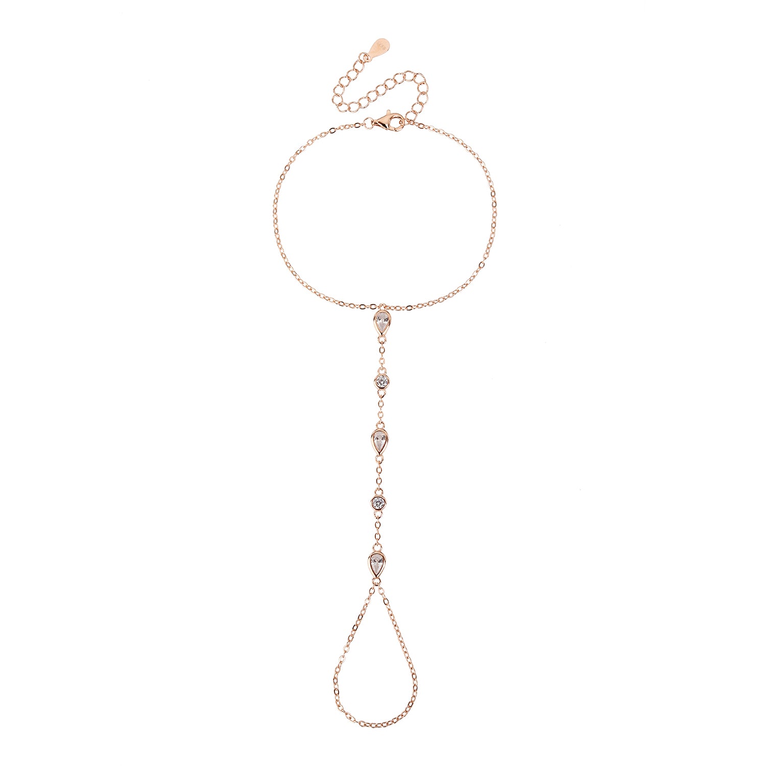 צמיד טבעת מייקי רוז גולד