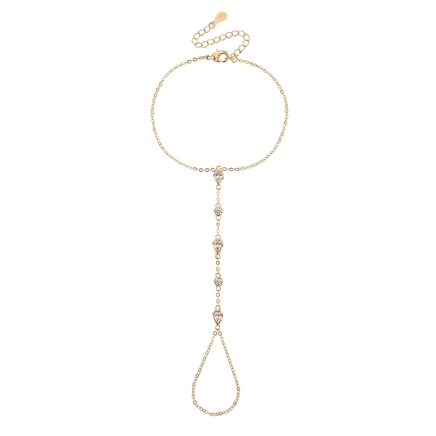 צמיד טבעת מייקי ציפוי זהב 14K