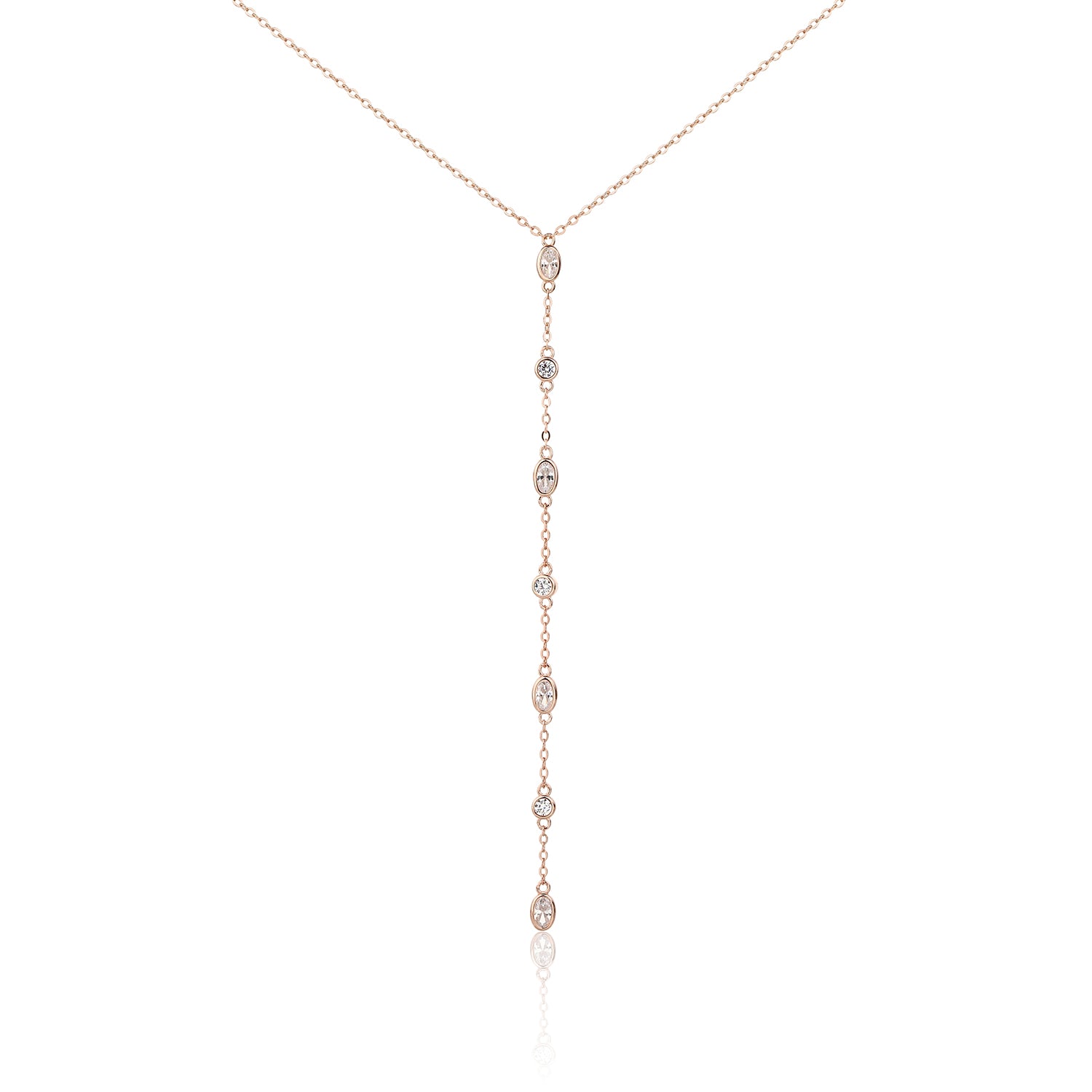 שרשרת נופלת טולי רוז גולד